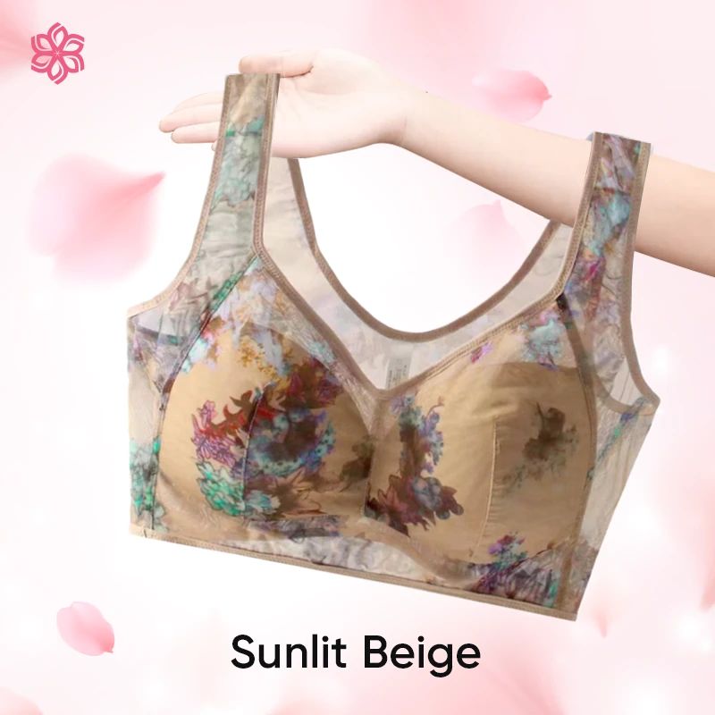 ElleBloom - Ice Silk Lace Everyday Cooling Comfort Bra- BUY 1 GET 1 FREE | ⭐️⭐️⭐️⭐️ 4.9/5 Reviews