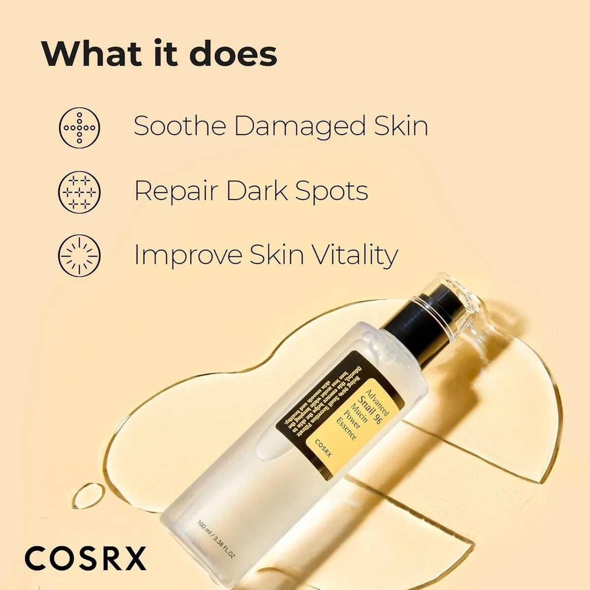 Snail 96 Mucin Power Essence 100 Ml | BUY 1 GET 1 FREE |