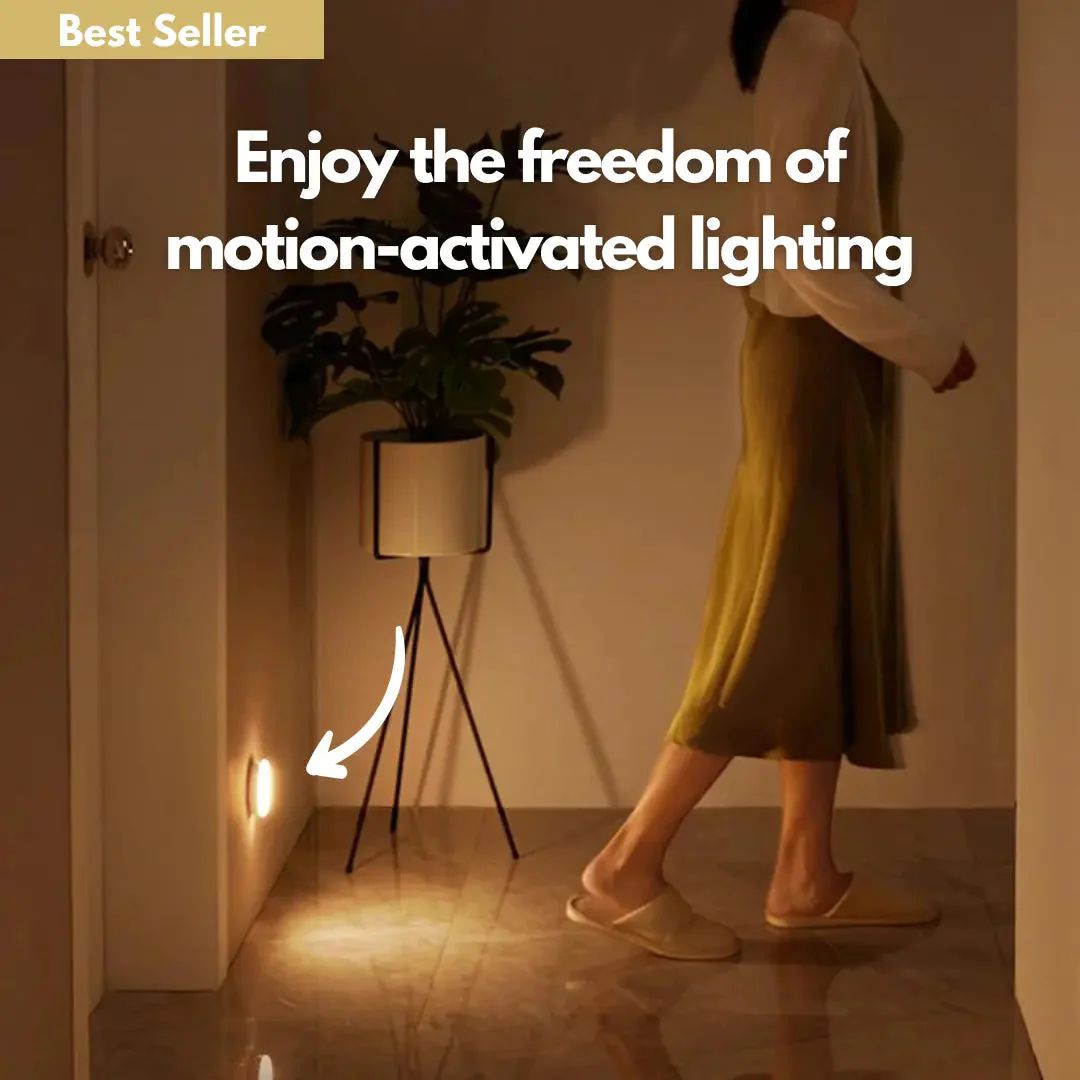 Vital® Motion Sensor Lights for Home  ( Pack of 6 ) with 1 year warranty