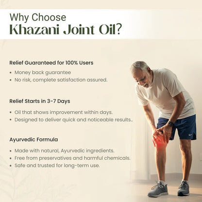 Ayurvedic Joint & Muscle Pain Relief Oil 100ml