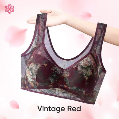 ElleBloom - Ice Silk Lace Everyday Cooling Comfort Bra-  BUY 1 GET 1 FREE | ⭐️⭐️⭐️⭐️ 4.9/5 Reviews