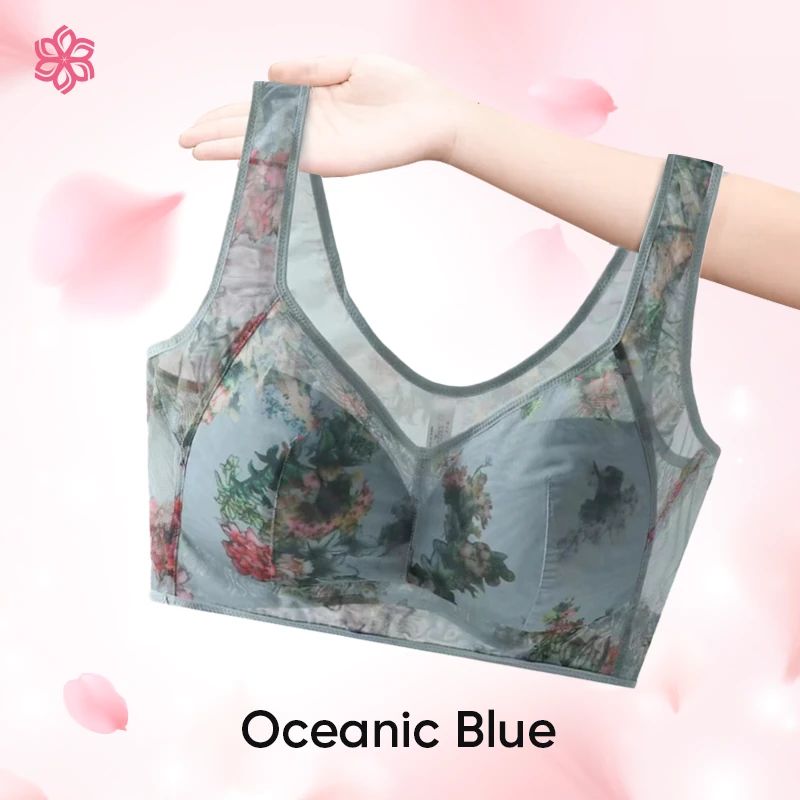 ElleBloom - Ice Silk Lace Everyday Cooling Comfort Bra-  BUY 1 GET 1 FREE | ⭐️⭐️⭐️⭐️ 4.9/5 Reviews